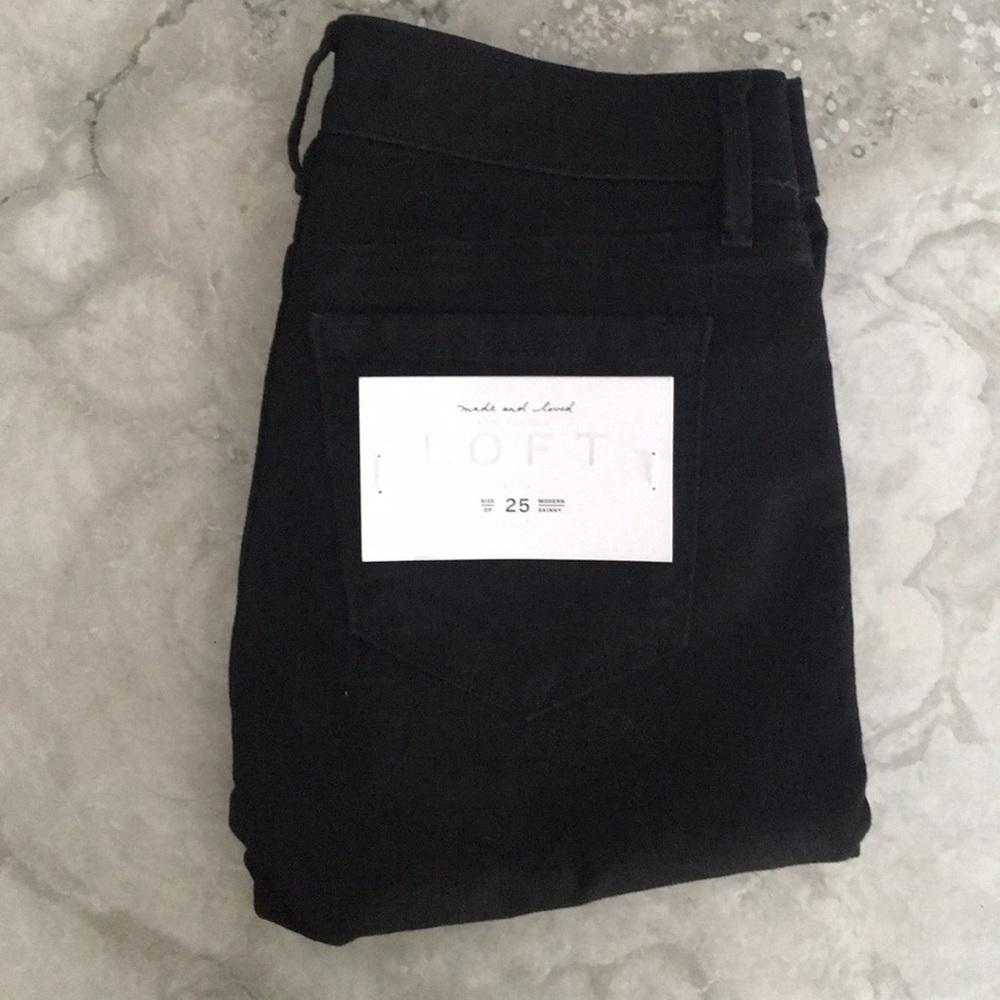 NWT Loft petite skinny jeans
